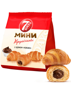 Мини-круассаны 7 Days Какао, 123г