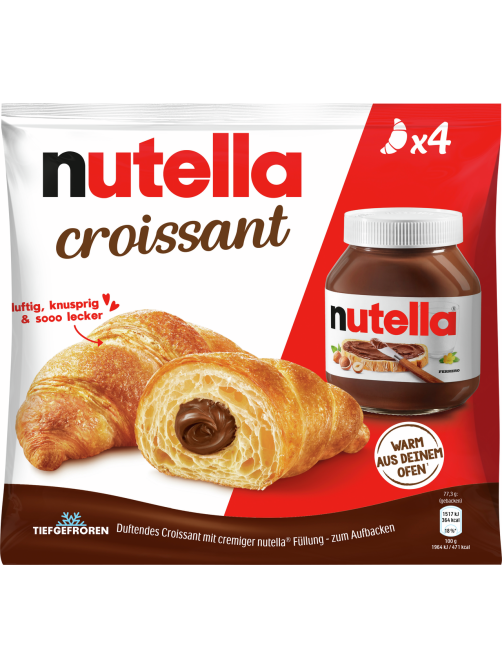 Круассаны Nutella замороженные, 340г
