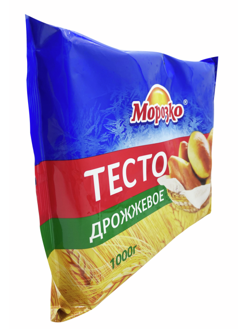 Тесто Морозко дрожжевое замороженное, 1кг