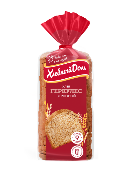 Хлеб Хлебный дом Геркулес зерновой, 500г