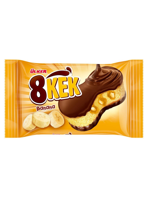 Кекс Ulker 8 Kek с бананом, 40г x 24 шт