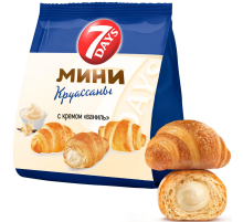 Мини-круассаны 7 Days Ваниль, 123г