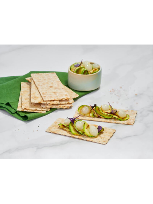 Хлебцы Wasa тонкие пшеничные цельнозерновые с кунжутом и морской солью, 190г