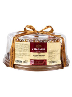 Торт У Палыча медовая фантазия с грецким орехом, 800г