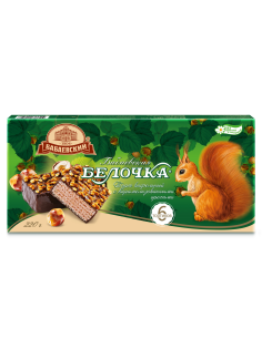 Торт Бабаевский Белочка вафельный, 220г