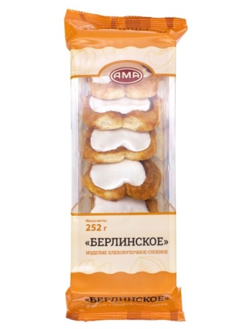 Пирожное Ама Берлинское, 252г