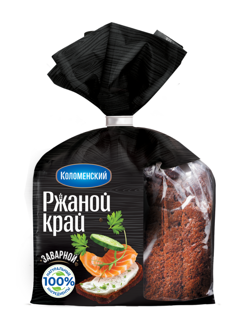 Хлеб Коломенский ржаной край заварной, 300г