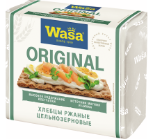 Хлебцы Wasa ржаные цельнозерновые, 205г