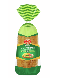Батон Черемушки с пшеничными отрубями, 350г