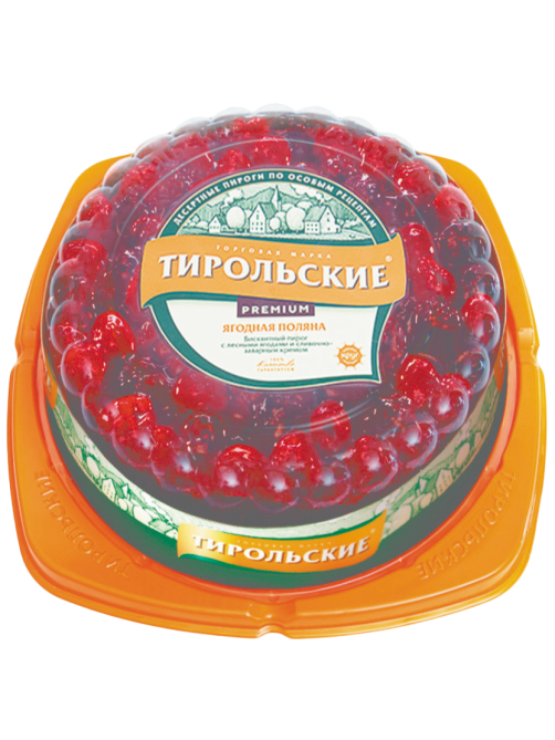 Пирог Тирольские пироги ягодная поляна, 600г