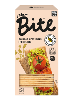 Хлебцы Take a Bite гречневые без глютена, 150г