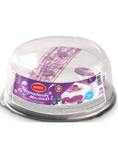 Торт Mirel черничное молоко, 750г