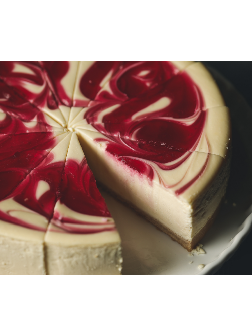 Чизкейк Cheeseberry New York с малиной замороженный 16 порций, 1.66кг