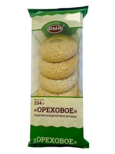 Пирожное Ама ореховое, 234г