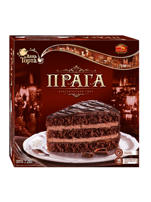 Торт Черемушки День торта Прага, 720г