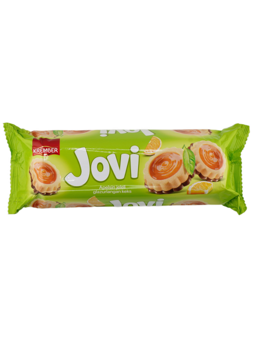 Кекс Krember Jovi с апельсиновым желе в глазури, 180г