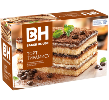 Торт Baker House Тирамису бисквитный, 350г