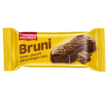 Кекс Krember Bruni глазированный c начинкой со вкусом шоколада, 40г