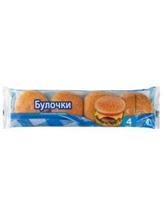 Булочка для гамбургера Bimbo с кунжутом, 240г