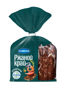 Хлеб Ржаной край цельнозерновой в нарезке, 300г