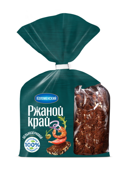 Хлеб Ржаной край цельнозерновой в нарезке, 300г