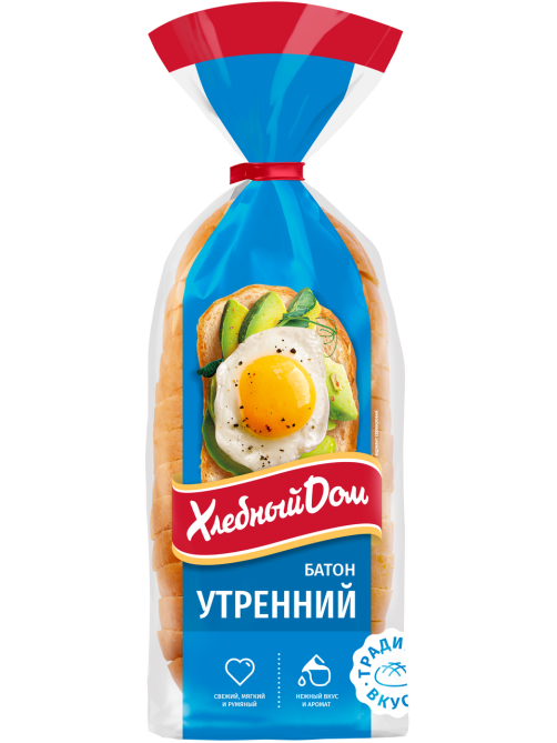 Батон Хлебный дом Утренний, 400г