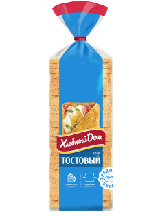 Хлеб Хлебный дом тостовый нарезка, 500г