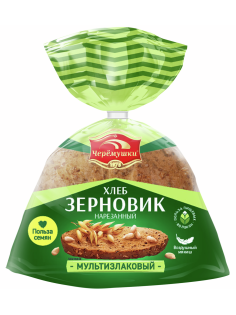 Хлеб Черемушки Зерновик ржано-пшеничный нарезной, 460г