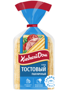 Хлеб Хлебный дом тостовый, 350г