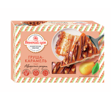 Торт Венский цех Груша-Карамель, 420г