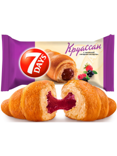 Круассан 7 Days ягодное ассорти, 65г