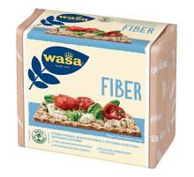 Хлебцы Wasa ржаные цельнозерновые с пшеничными отрубями, кунжутом и овсяными хлопьями, 230г