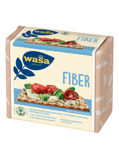 Хлебцы Wasa ржаные цельнозерновые с пшеничными отрубями, кунжутом и овсяными хлопьями, 230г
