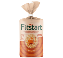 Хлебцы Fitstart Карамель рисовые, 100г