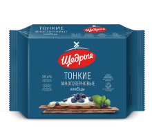 Хлебцы Щедрые многозерновые тонкие, 170г