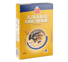 Fine Life Хлопья овсяные быстрого приготовления геркулес, 400г