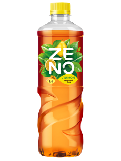Холодный чай Zeno черный лимон, 500мл