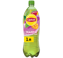 Холодный чай Lipton зеленый со вкусом манго, 1л