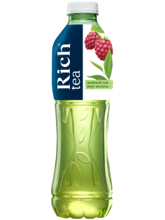 Холодный чай Rich tea зеленый со вкусом малины, 1л