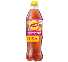 Холодный чай Lipton манго и личи черный газированный, 500мл