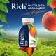 Холодный чай Rich tea черный со вкусом персика, 1л