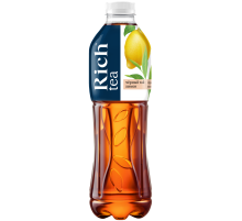 Холодный чай Rich tea черный со вкусом лимона, 1л