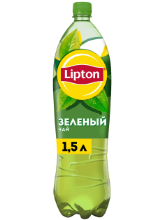 Холодный чай Lipton зеленый, 1.5л