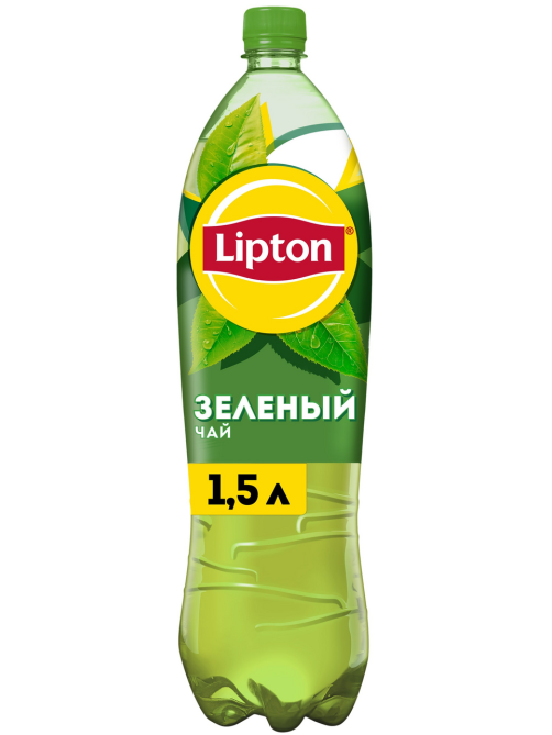 Холодный чай Lipton зеленый, 1.5л