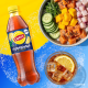 Холодный чай Lipton лимон черный газированный, 500мл
