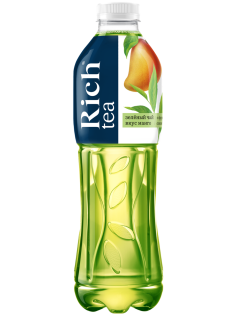 Холодный чай Rich tea зеленый со вкусом манго, 1л
