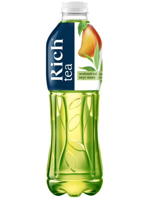 Холодный чай Rich tea зеленый со вкусом манго, 1л