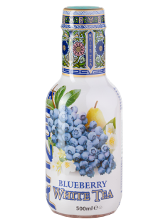 Холодный чай Arizona белый со вкусом черники, 500мл