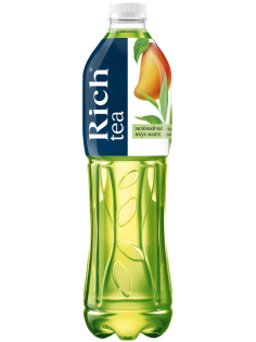 Холодный чай Rich зеленый со вкусом манго, 1.5л