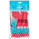 Перчатки Home Queen Profline латексные красные химически стойкие размер L